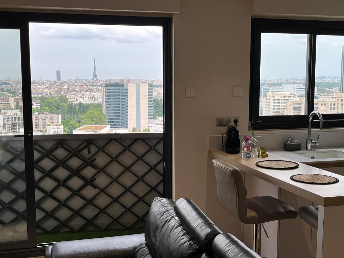 Le Richelieu Apartment กูร์เบอวัวร์ ภายนอก รูปภาพ